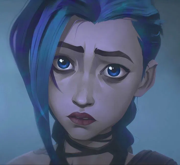 Jinx from arcane, a lesbian AI nsfw chatbot